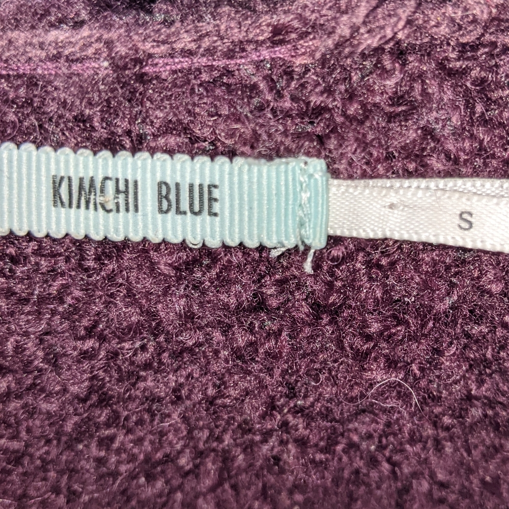 Urban Outfitters (Kimchi Blue) Purple Cardigan SMALL - Picture 4 of 4